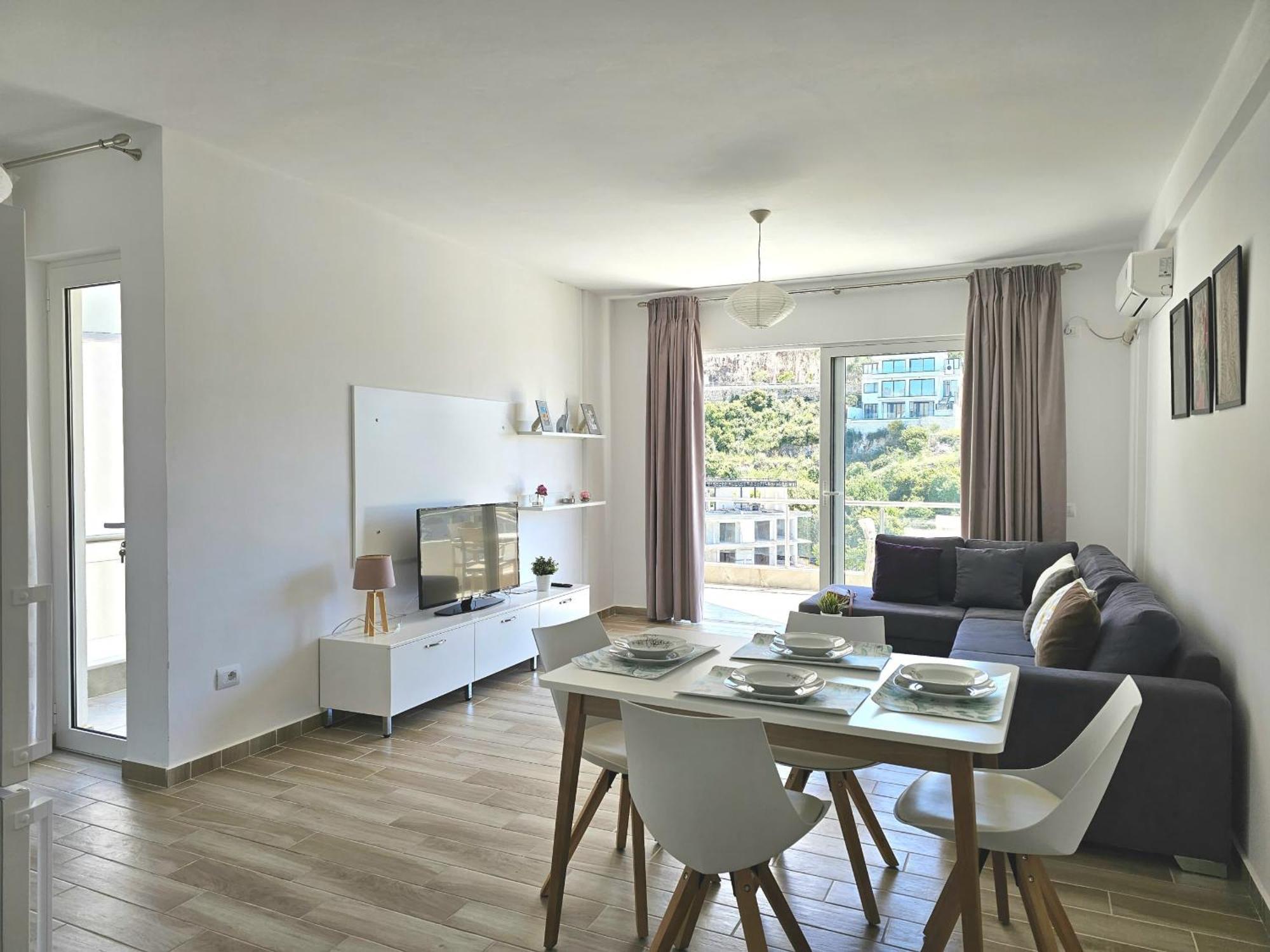 Brand New Apartments Sarande Ngoại thất bức ảnh