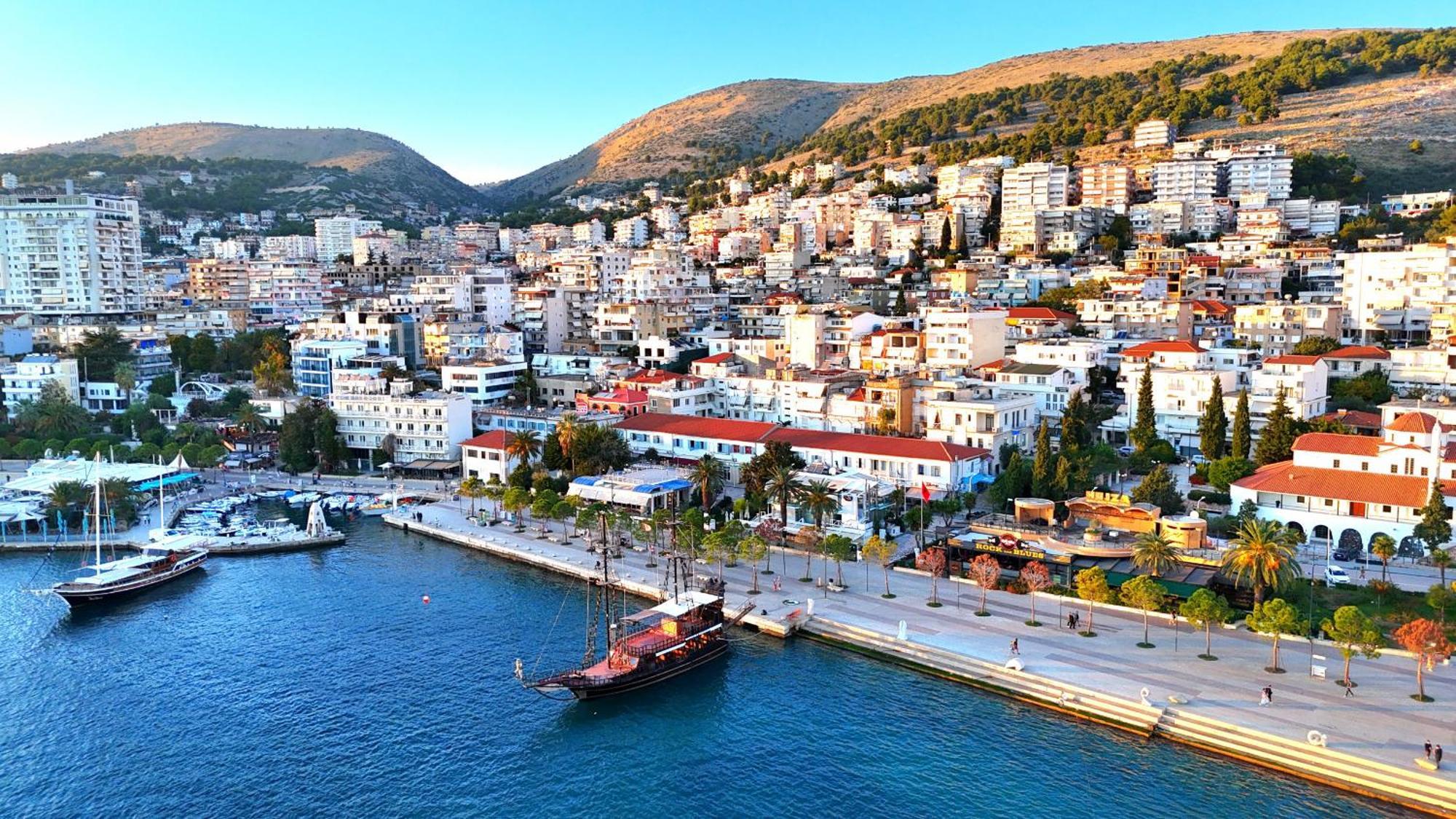 Brand New Apartments Sarande Ngoại thất bức ảnh